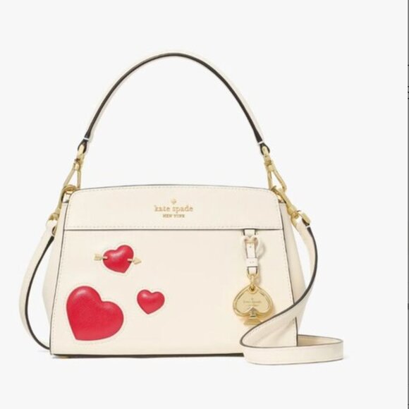 kate spade Handbags - Kate Spade Madison Puffy Heart Small Satchel MSRP $409 NWT